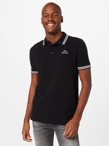 KAPPA Shirt 'Aleot' in Black: front