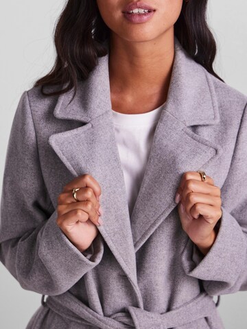 PIECES Between-Seasons Coat 'Josie' in Grey