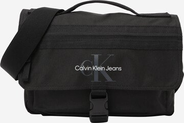 Borsa a tracolla 'Essentials' di Calvin Klein Jeans in nero: frontale