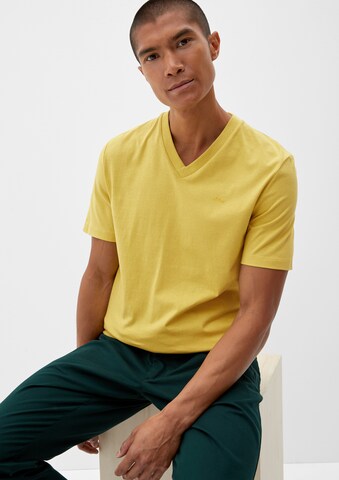 T-Shirt s.Oliver en jaune
