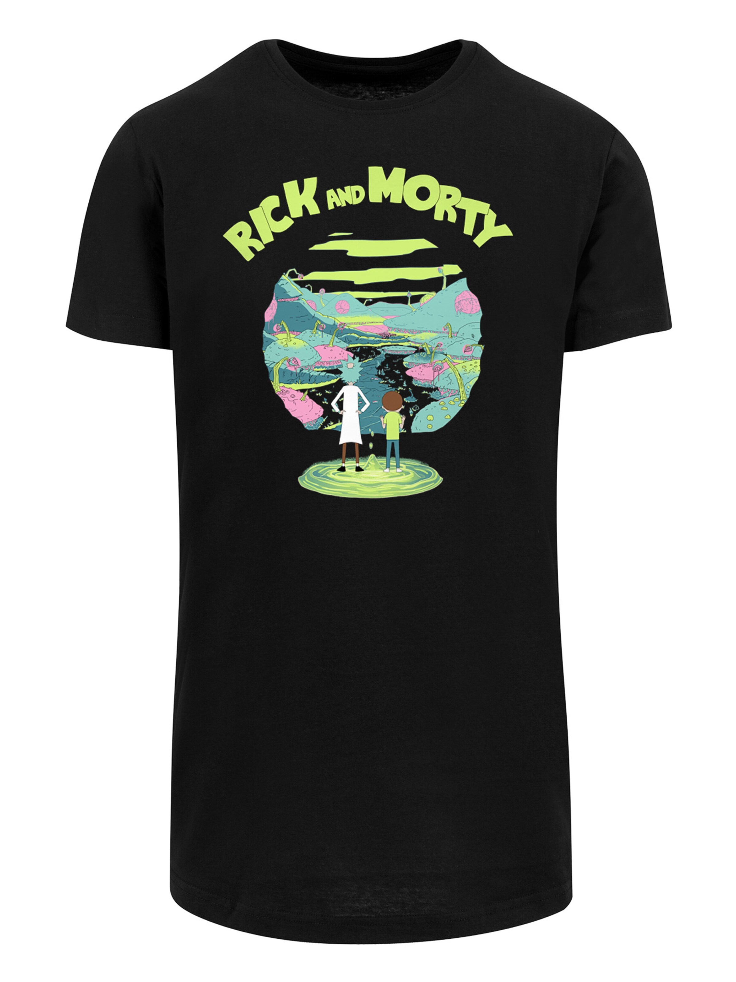 F4NT4STIC Shirt in Black: front