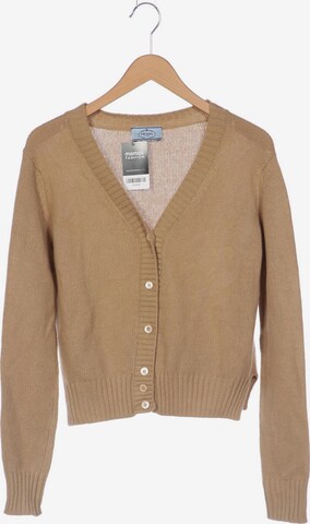 PRADA Sweater & Cardigan in XXS in Beige: front