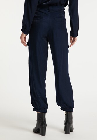 DreiMaster Vintage Tapered Cargo trousers in Blue