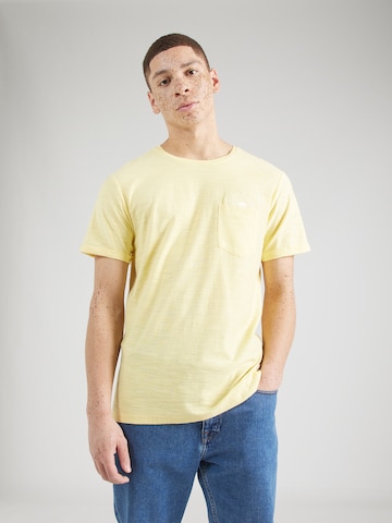 Maglietta di BLEND in giallo: frontale