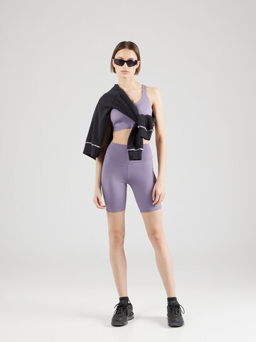 NIKE Skinny Sportsbukser 'ONE' i lilla