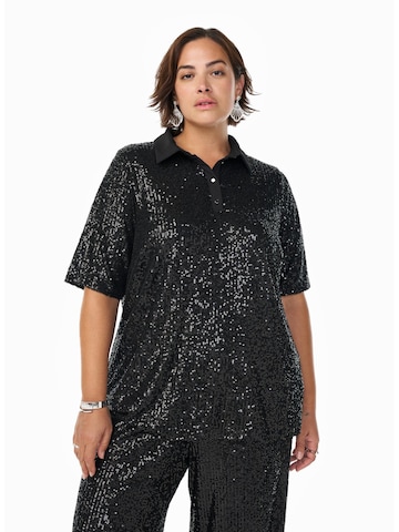 Bluză 'Mlina' de la Zizzi pe negru