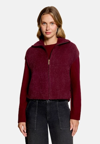 Cardigan Betty & Co en marron : devant