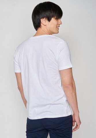 GREENBOMB Shirt 'Bike Mikkel' in Wit