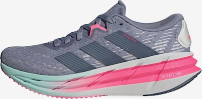 Bėgimo batai 'Adistar 4' iš ADIDAS PERFORMANCE, spalva – nakties mėlyna / mėtų spalva / tamsiai violetinė / rožinė, Prekių apžvalga