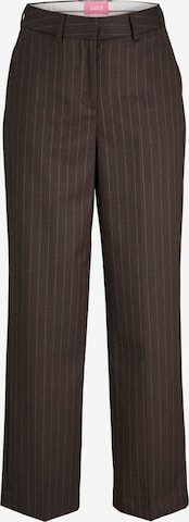 JJXX regular Bukser med lægfolder 'JXLola' i brun: forside