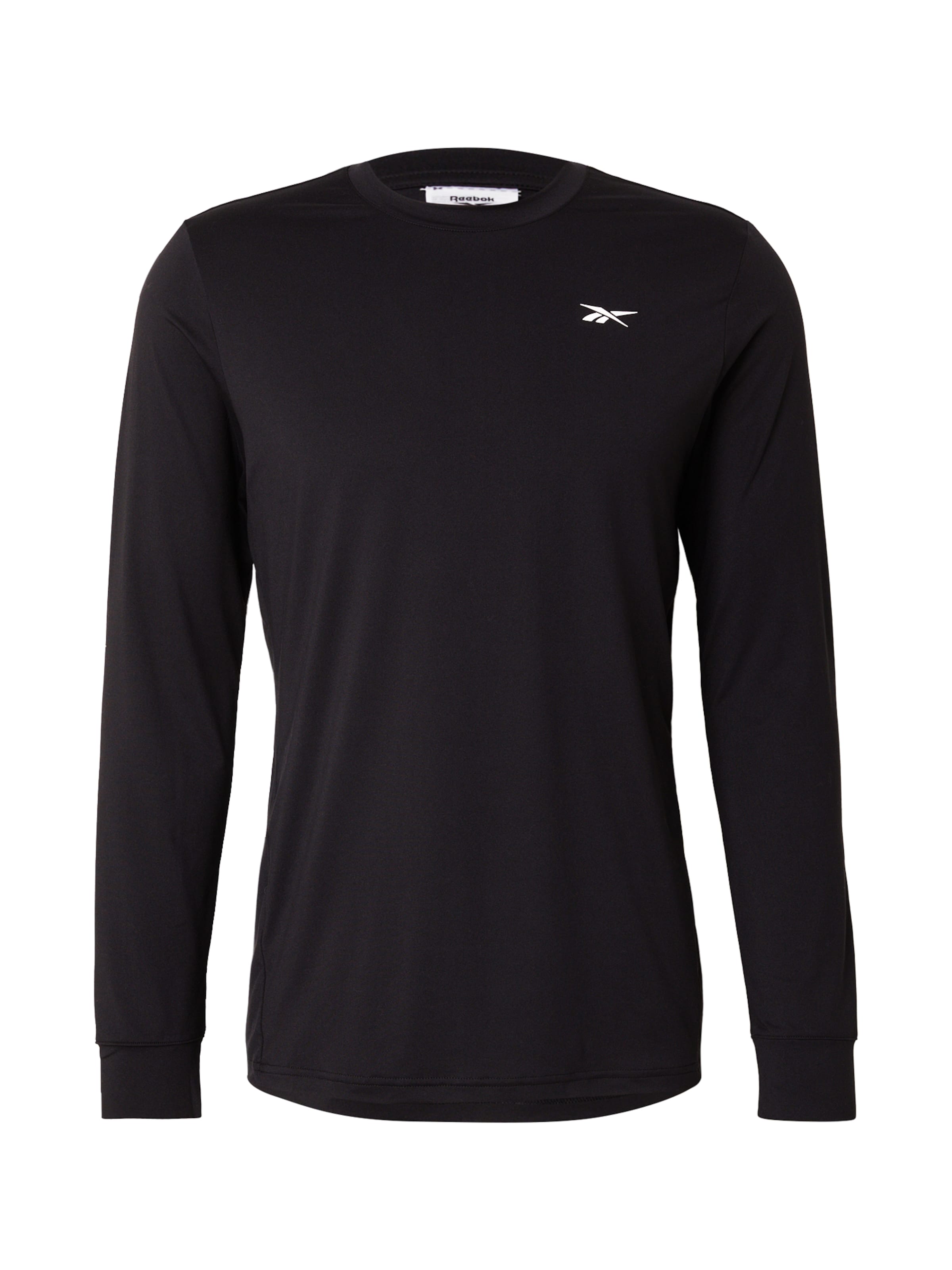 Reebok - Camiseta funcional 'STRATAN' en negro: frente