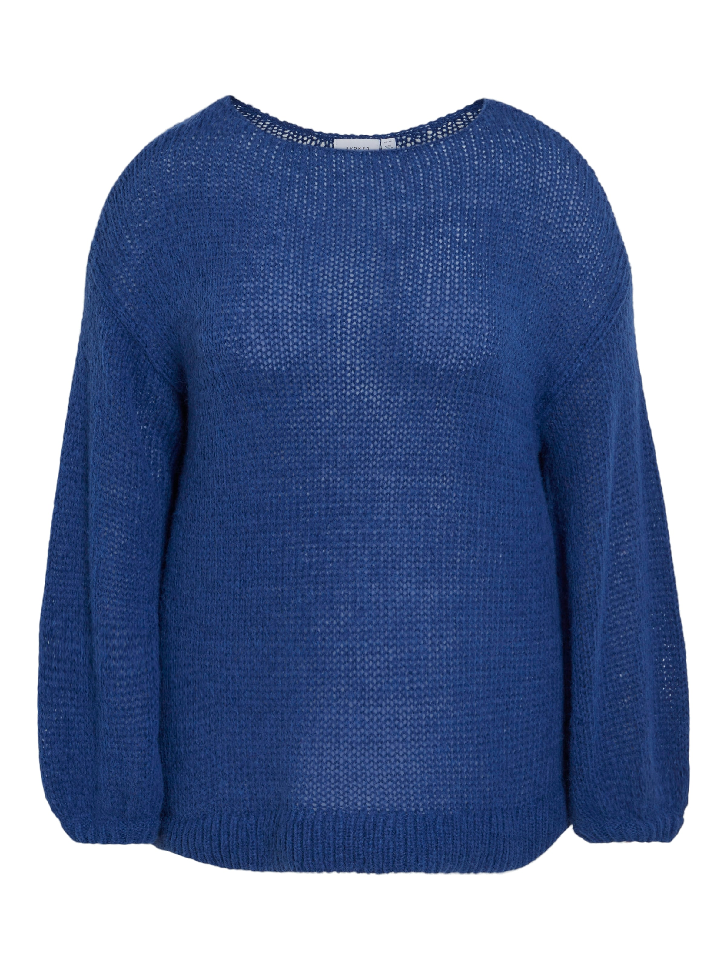 EVOKEDPulover 'Vichoca' - plava boja: prednji dio