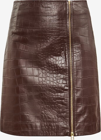 faina Пола в кафяво: отпред