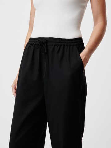 LeGer by Lena Gercke Loosefit Hose 'Rabe Tall' in Schwarz