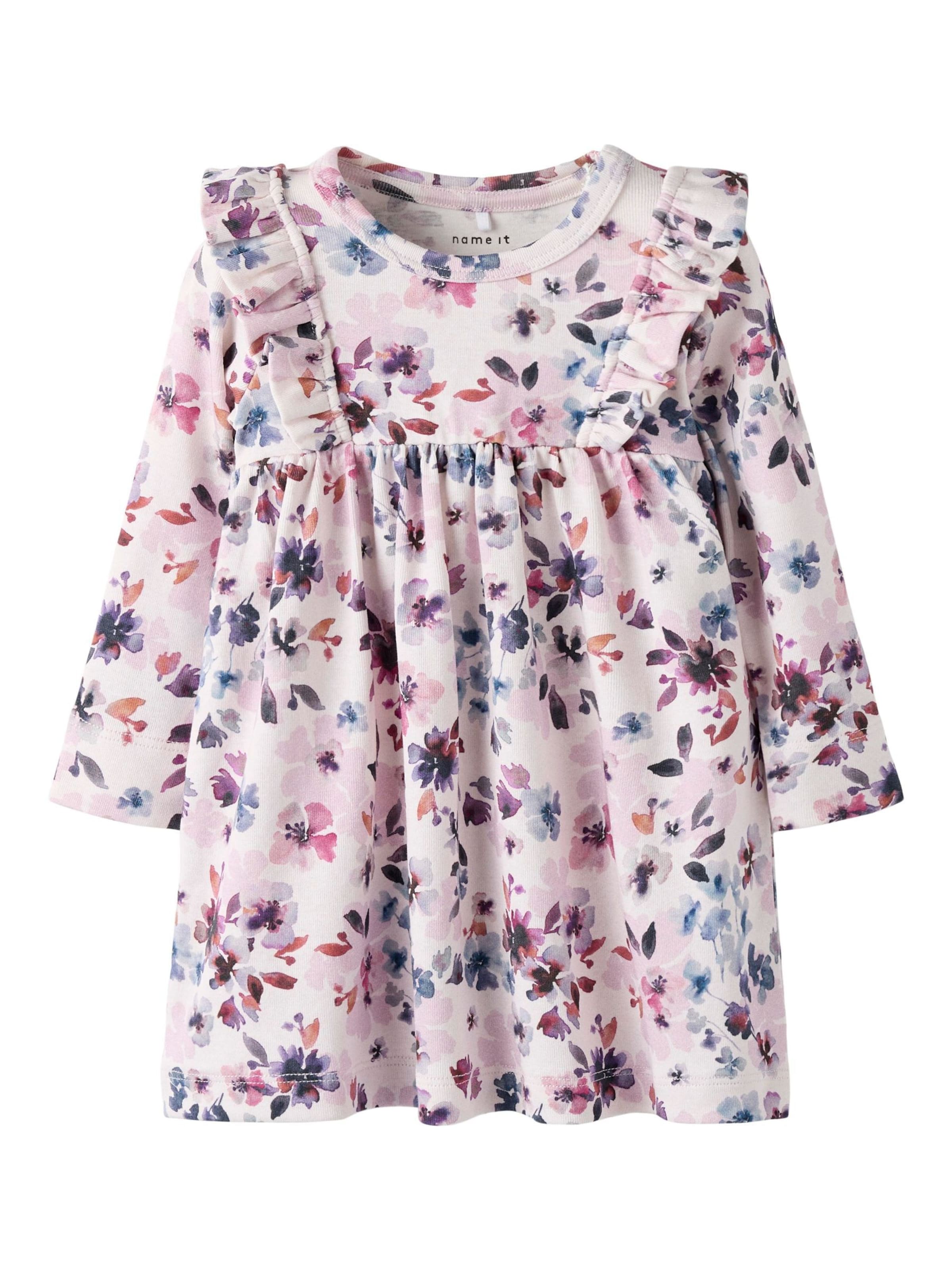 NAME IT - Vestido en rosa: frente