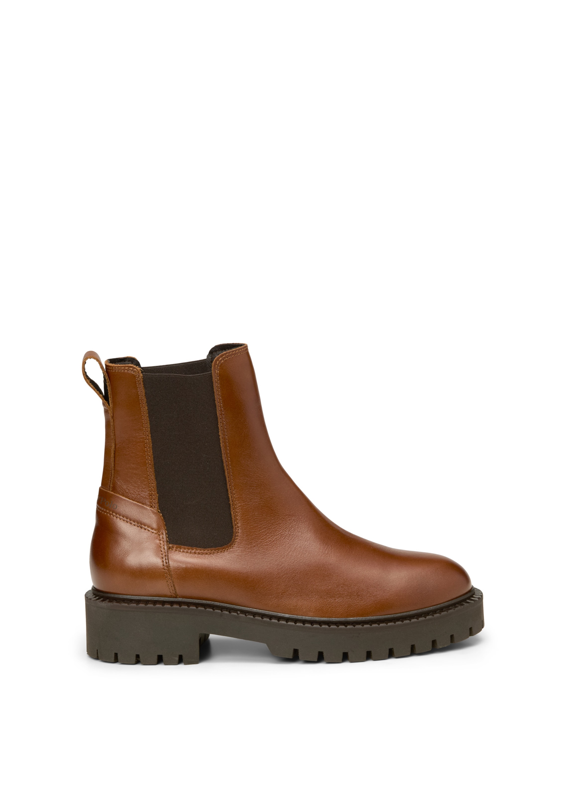Marc O'Polo - Botas chelsea 'Phia' em castanho