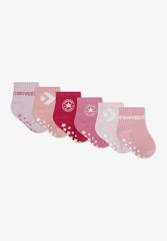 CONVERSE Ponožky – pink