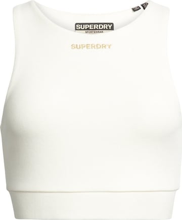 Superdry Bralette Sports Bra in White