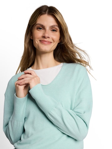 TOM TAILOR Pullover in Grün