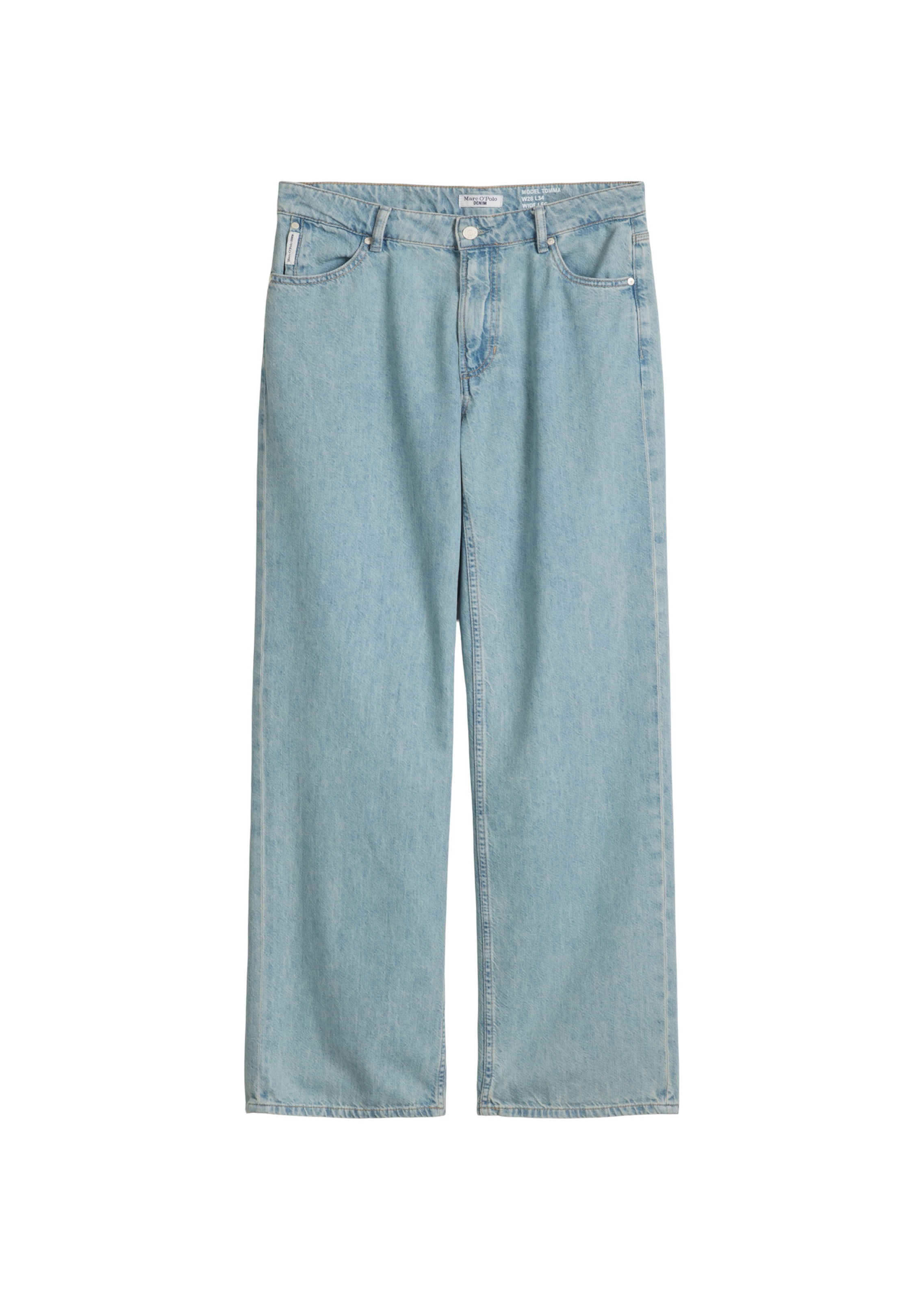 Marc O'Polo DENIM Wide Leg Jeans 'Tomma' in Blau: Vorderseite