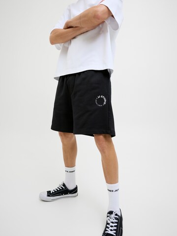 JACK & JONES - Pierna ancha Pantalón en negro