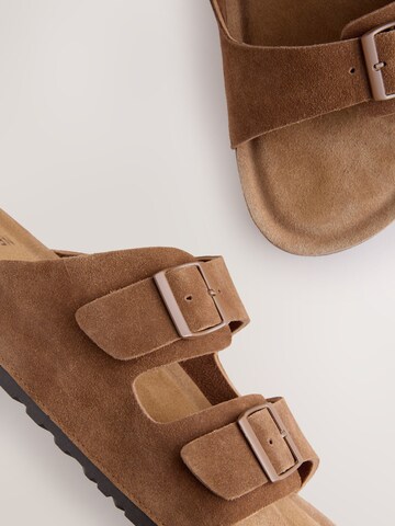 Next Pantolette in Braun