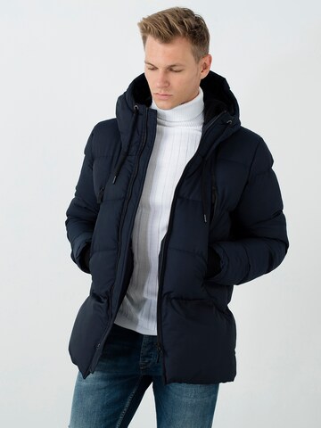 Buratti Winter Coat in Blue