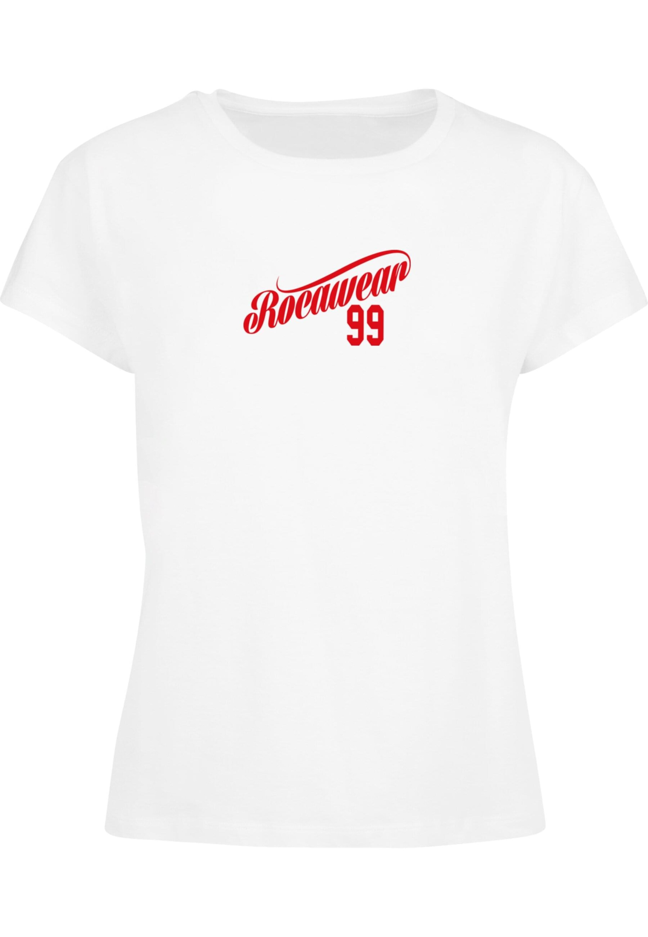 T-shirt 'Classics' ROCAWEAR en blanc : devant