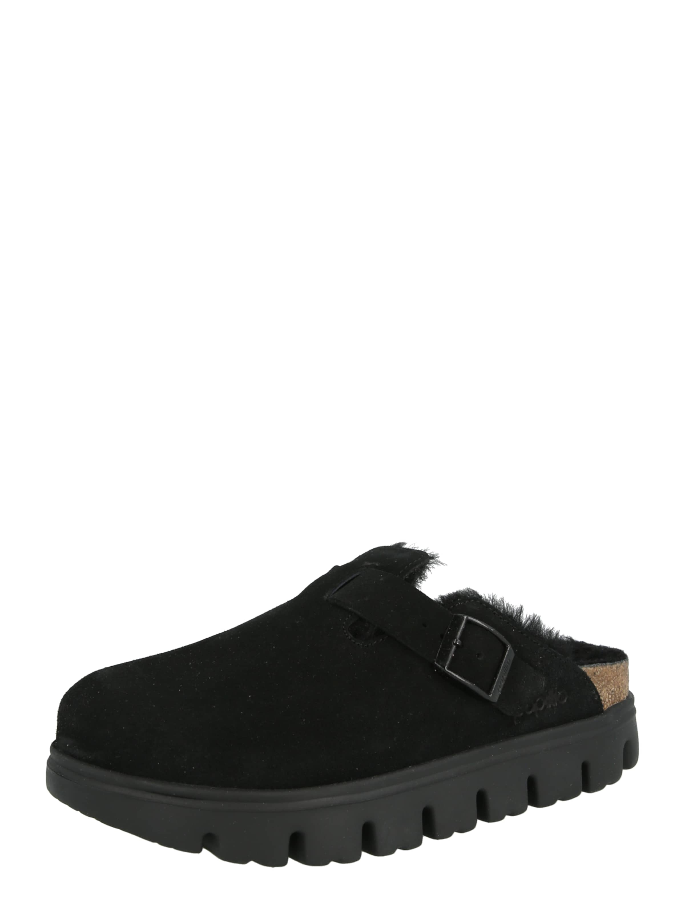 BIRKENSTOCK Μιούλ 'Boston' σε μαύρο: μπροστά