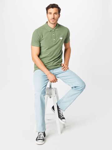 REPLAY Poloshirt in Grün