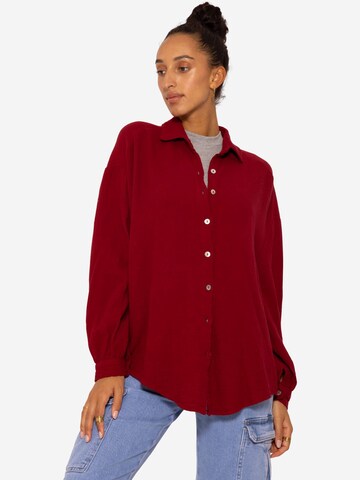 SASSYCLASSY Bluse in Rot