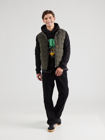 JACK & JONES Mikina 'JWHPEAK' – černá