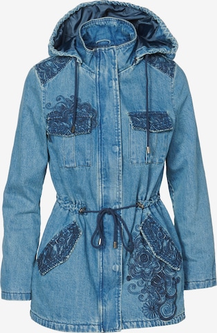 mėlyna KOROSHI Demisezoninė parka: priekis