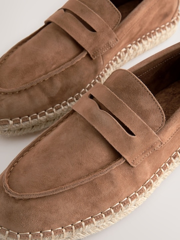 Espadrilles Next en marron