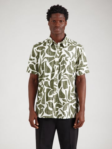 CAMEL ACTIVE Regular fit Overhemd in Groen: voorkant