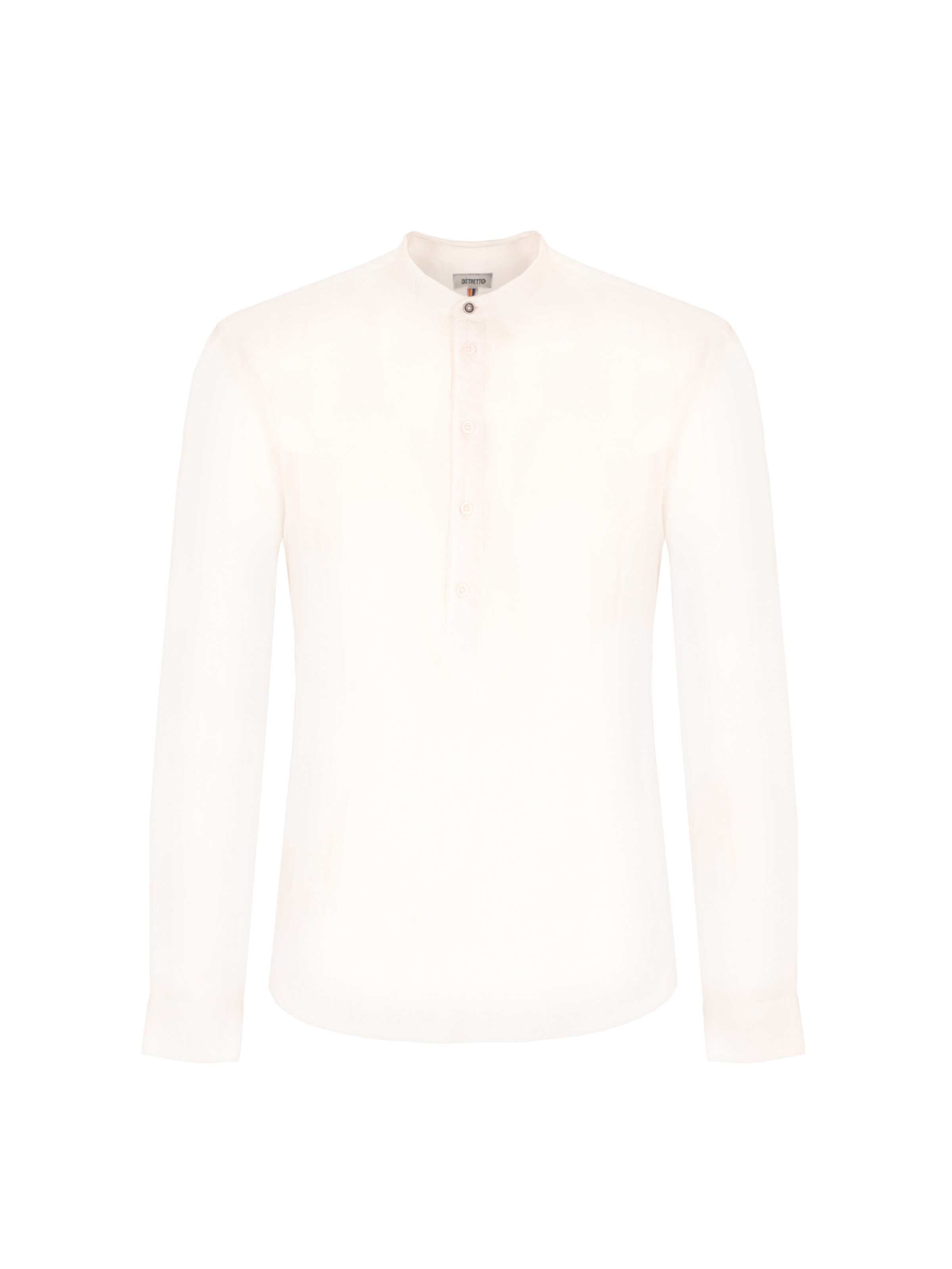 Distretto12 Regular Fit Shirt 'Coreana West' in Weiß: Vorderseite