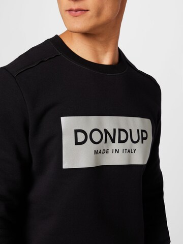 Dondup Sweatshirt 'FELPA' in Schwarz