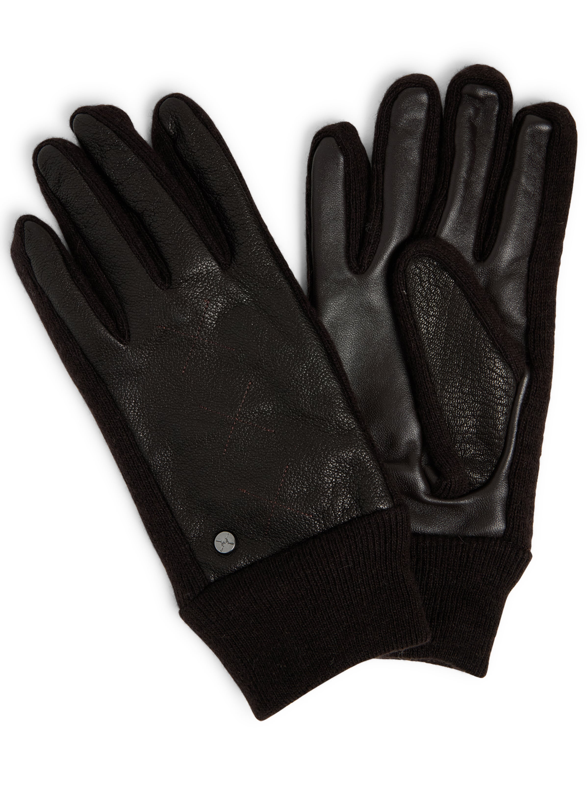 Pearlwood Full Finger Gloves in Mocha, Item view