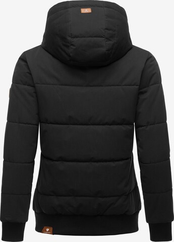 Ragwear Weatherproof jacket 'Nuggys Solid' in Black