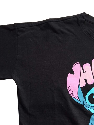 Disney Lilo & Stitch Shirt 'Hug it out'‌‌‌‌‌ in Schwarz