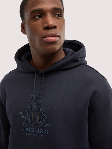 Trussardi - Sudadera en azul