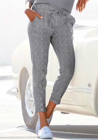 VIVANCE Pajama Pants in Grey: front