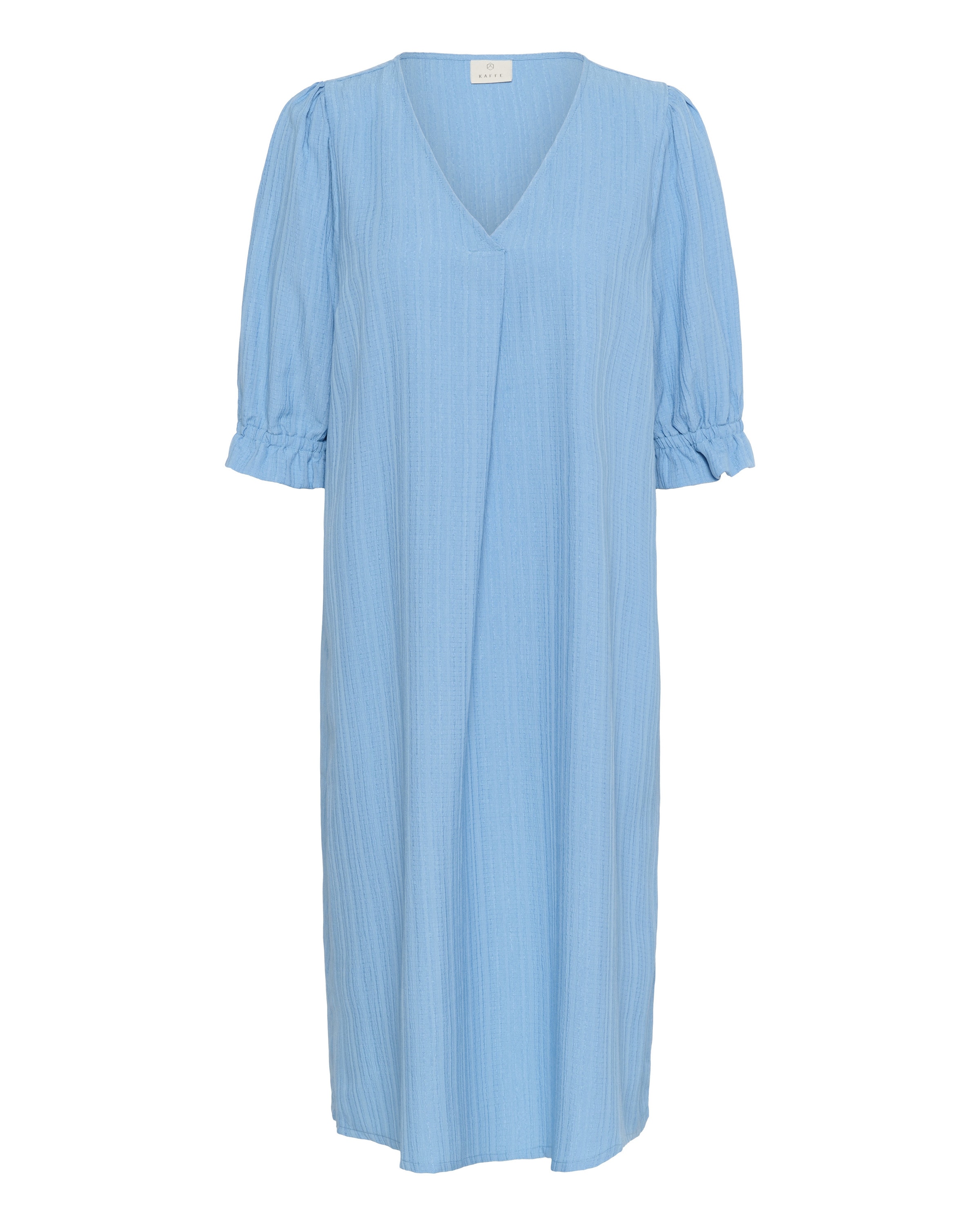 Kaffe - Vestido em azul: frente