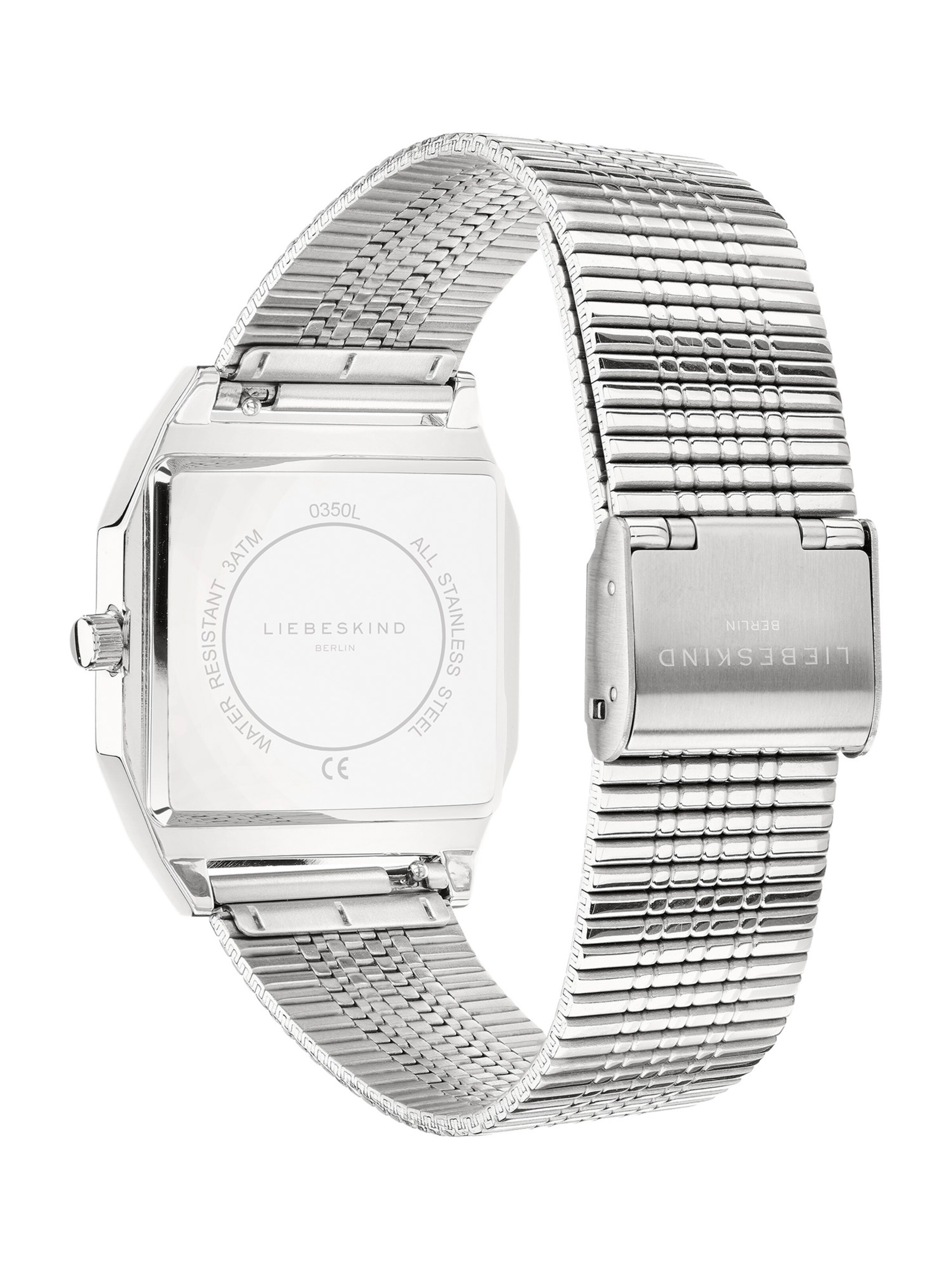 Montre à affichage analogique Liebeskind Berlin en argent