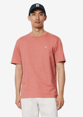 T-Shirt Marc O'Polo en rouge : devant