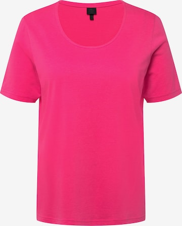 Ulla Popken Shirt in Roze: voorkant