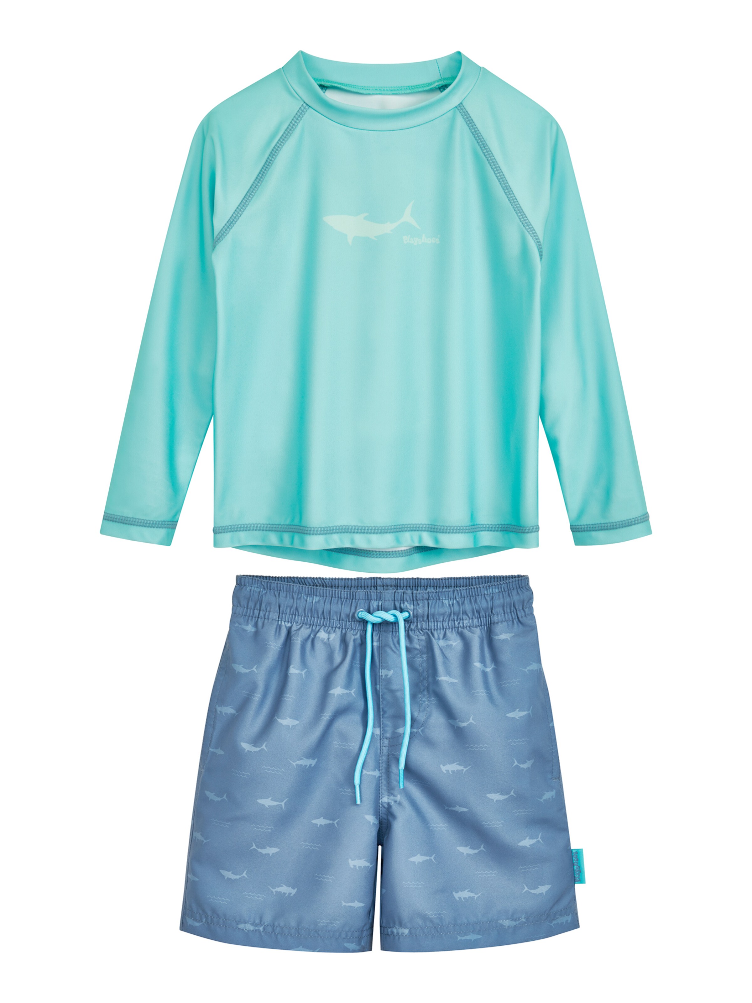 Protection UV 'Hai' PLAYSHOES en bleu : devant