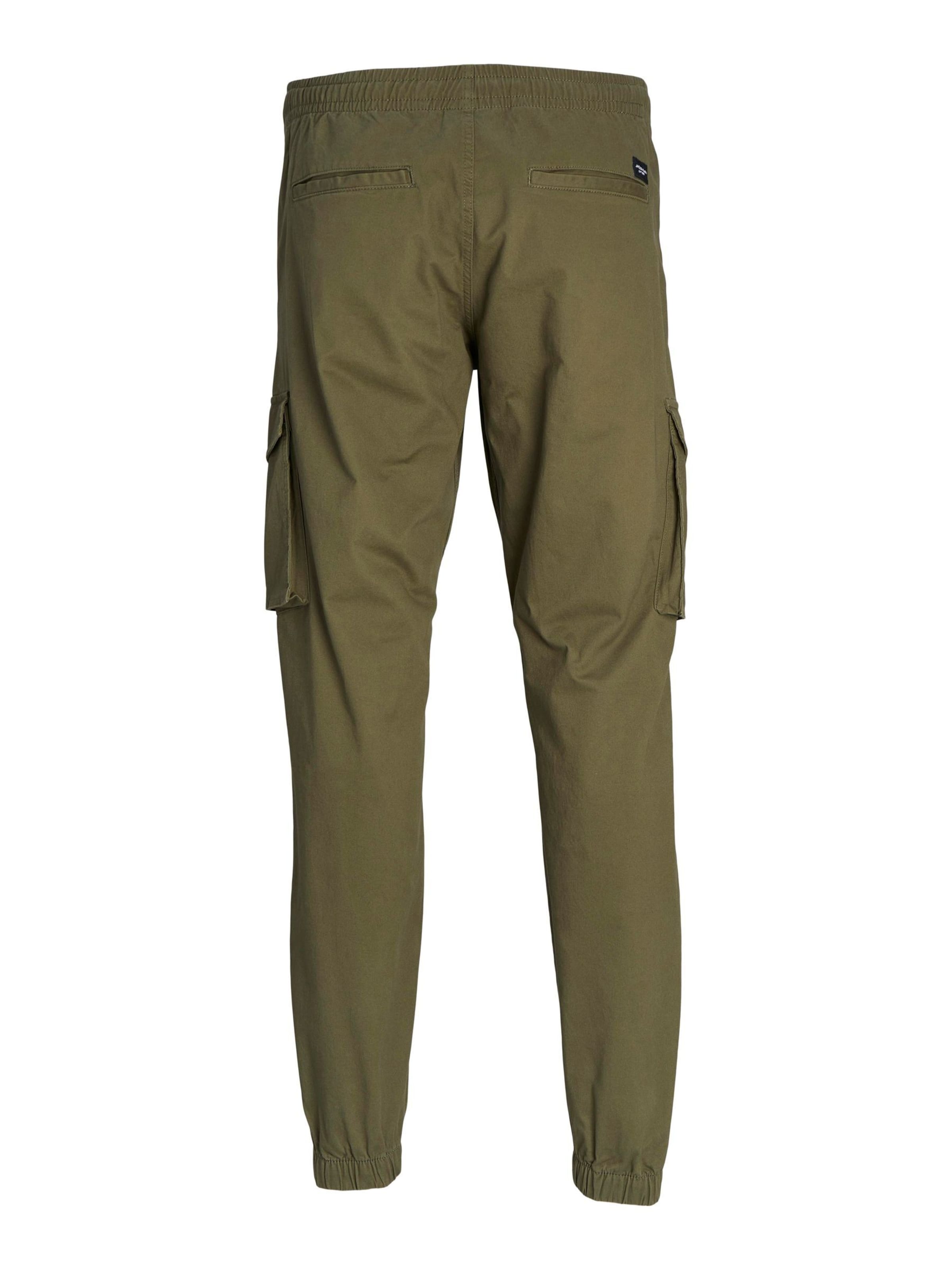 JACK & JONES Tapered Hose 'JPSTKane JJNoah' in Grün