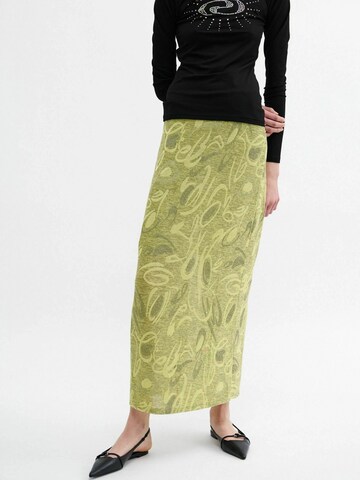 Résumé Sukně – zelená: přední strana