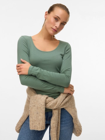VERO MODA Koszulka 'VMMaxi My' w kolorze zielony: przód